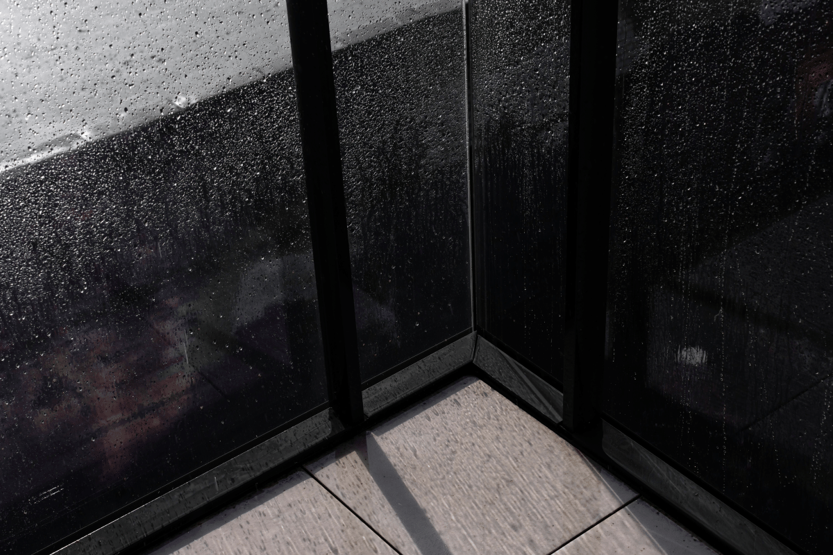 Ventilation unit installation to combat condensation damp